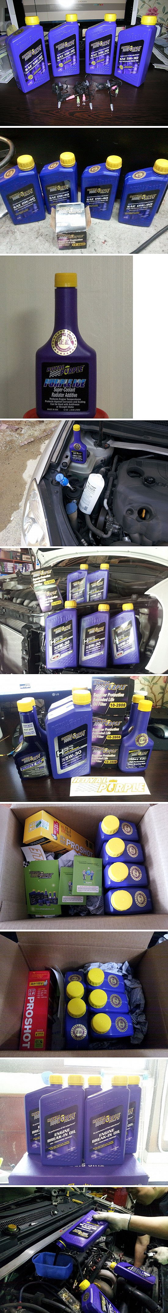 STREET>5W30 SN 2ȸSTREET EURO>0W40 SM 3ȸCOOLANT>PURPLE ICE  ǰ ް ~ 3ȸ POWER STEERING>MAX EZ Ŵ 3ȸó  ߴ ׿ ^^OIL FILTER>#10-2808ĺ ϱüø    Ѱ  ٴڳ ^^HPS>HPS 5W30   